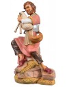 Zampognaro seduto serie 30 cm Fontanini per presepe Mondo