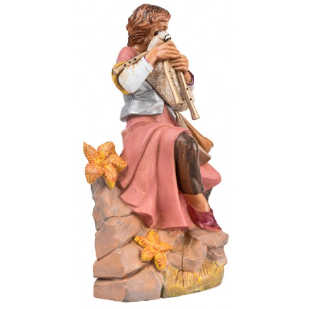 Zampognaro seduto 30 cm Fontanini