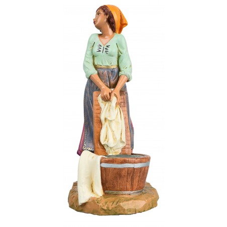 Lavandaia 30 cm Fontanini per presepe Mondo Presepi