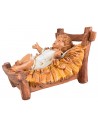 Baby Jesus in the cradle 30 cm series Fontanini