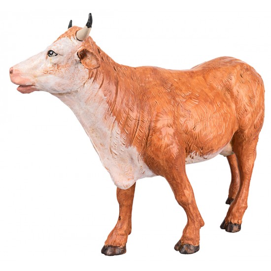Mucca per statue 30 cm Fontanini per presepe Mondo Presepi