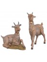 Dos cabras para belén serie 30 cm Fontanini