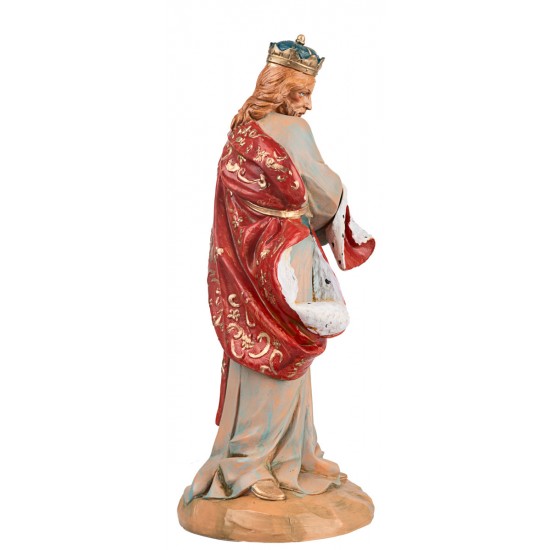 Set tre Re Magi serie 30 cm Fontanini per presepe Mondo Presepi