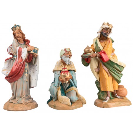Set tres Reyes Magos serie 30 cm Fontanini