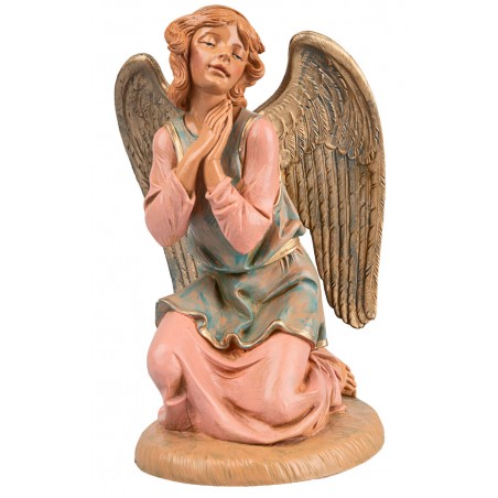 Angelo in ginocchio serie 30 cm Fontanini per presepe Mondo