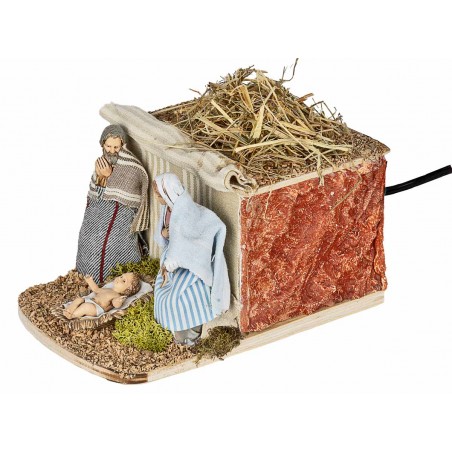 Natividad en movimiento Landi serie 10 cm para pesebre Mundo