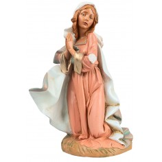 Madonna de rodillas serie 30 cm Fontanini