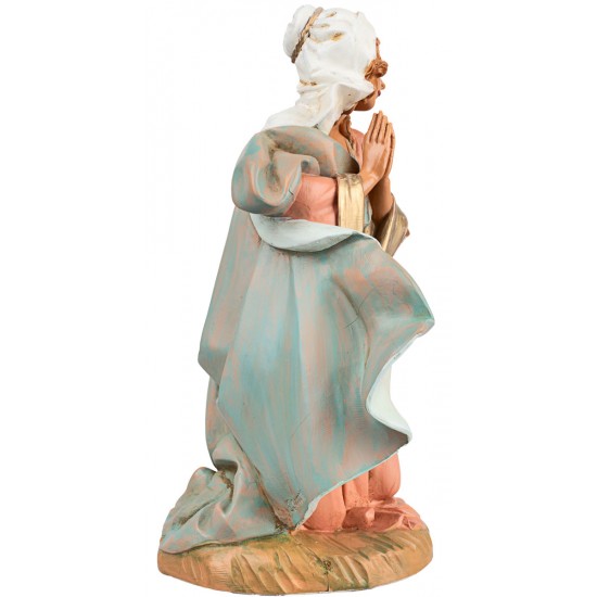 Madonna de rodillas serie 30 cm Fontanini
