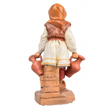 Maiden with brocche series 30 cm Fontanini