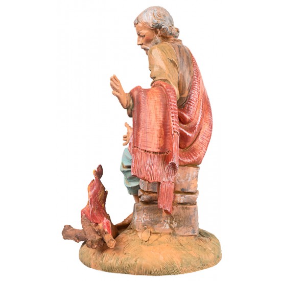 Old sitting in the series fire 30 cm Fontanini