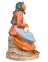Pastorella seated with pecora series 30 cm Fontanini