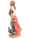 Campesina con pavo 30 cm Fontanini