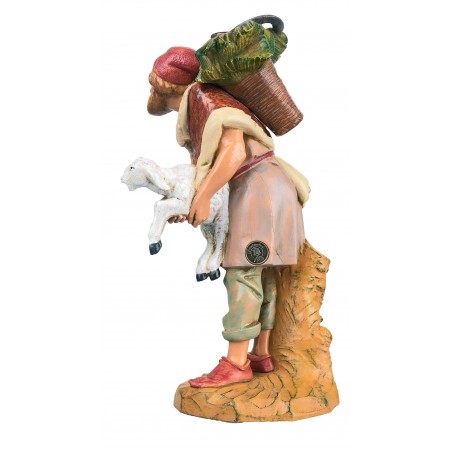 Pastor con cesta 30 cm Fontanini