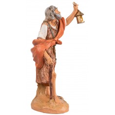 Vecchio con lanterna 30 cm Fontanini per presepe Mondo Presepi 2