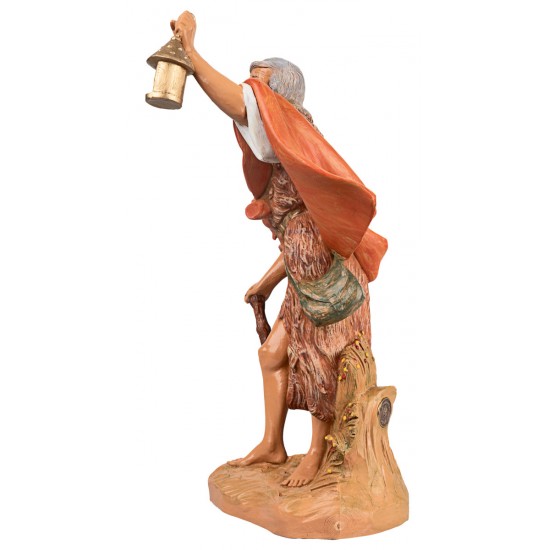 Viejo con linterna 30 cm Fontanini