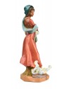 Mujer con gansos 30 cm Fontanini