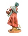 Mujer con gansos 30 cm Fontanini