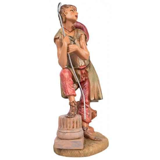 Pastor con bastón 30 cm Fontanini