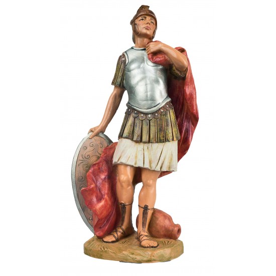 Soldado con escudo 30 cm Fontanini