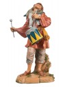 Suonatore di tamburo 30 cm Fontanini per presepe Mondo Presepi
