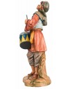Suonatore di tamburo 30 cm Fontanini per presepe Mondo Presepi