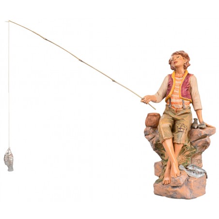 Fisherman sitting series 30 cm Fontanini