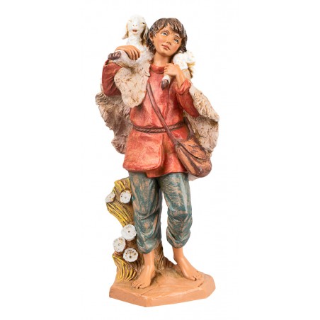 Pastor con oveja 30 cm Fontanini