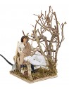 Moving olive picker 12 cm for Mondo nativity scene