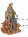 Blacksmith at work in motion Fontanini 30 cm with fire for