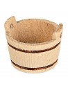 Wooden tub with handles ø 3.5 cm