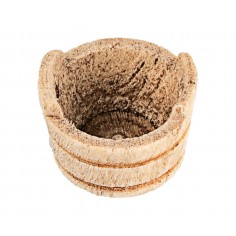 Wooden tub with handles ø 2 cm