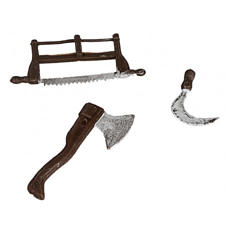 Set of 3 lumberjack tools - Cod. 