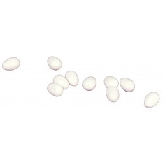 Set of 10 eggs 4x6 mm