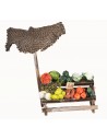 Tour fruits and vegetables with umbrella