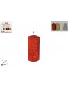 Cylindrical candle 10 cm available in various colors