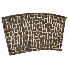 Strada curva in resina per presepe cm 26x13x1 h per presepe