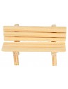 Wooden bench available in sizes: