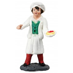 9 cm Painted Terracotta Innkeeper for Nativity Scene Mondo Presepi