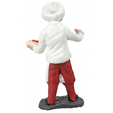 9 cm Painted Terracotta Innkeeper for Nativity Scene Mondo Presepi