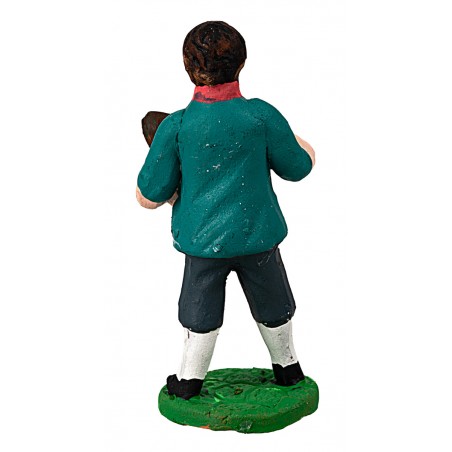 copy of SAMPLE 2025 PAINTED TERRACOTTA STATUE Woman 8 cm in