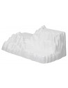 White two-level mountain scene for decorations cm 31X18X14h