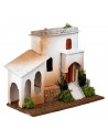Casa árabe en corcho cm 25x12x20 h