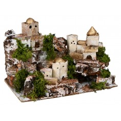 Paesaggio arabo cm 23x14x16,5 h per presepe Mondo Presepi