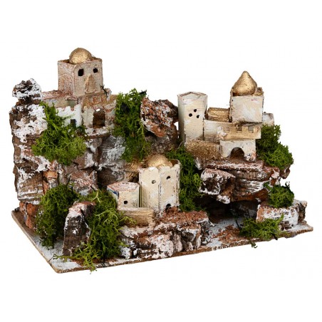 Paesaggio arabo cm 23x14x16,5 h per presepe Mondo Presepi