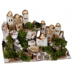 Paesaggio arabo cm 23x14x16,5 h per presepe Mondo Presepi 2