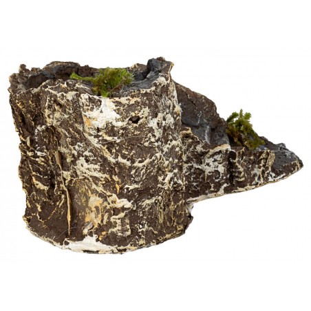 Scalinata in resina con curva a sinistra per presepe Mondo