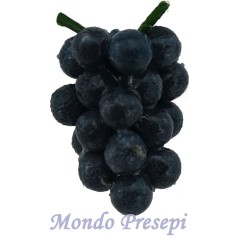 Bunch of black grapes cm 1,2