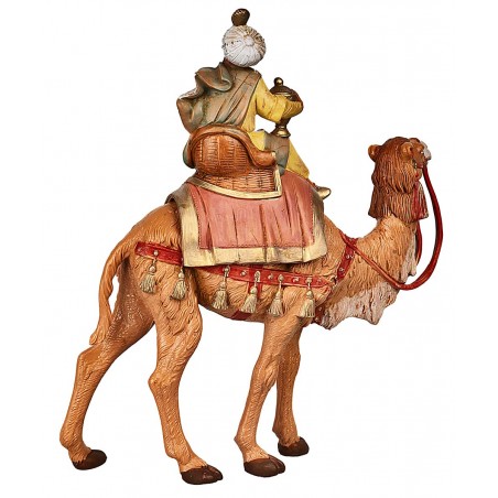 Set of 3 Wise Men on camels series 19 cm Fontanini for nativity scene