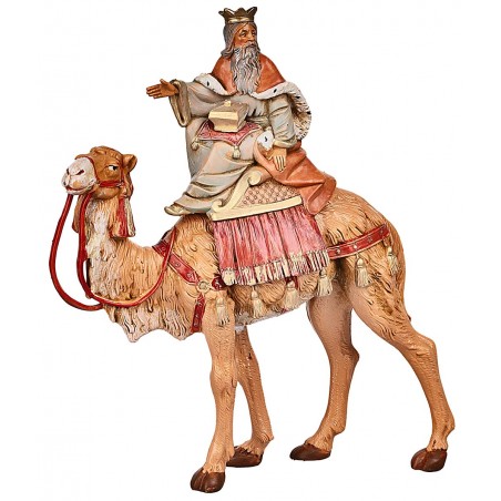 Conjunto 3 Reyes Magos en camello serie 19 cm Fontanini
