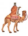 Conjunto de 3 Reyes Magos a camello serie 19 cm Fontanini para pesebre